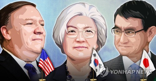 한미일 외교장관 회담      [연합뉴스]